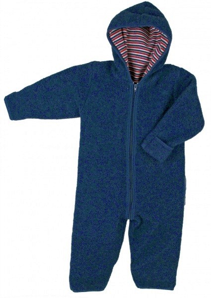 iobio Overall Wollfleece Dunkelblau