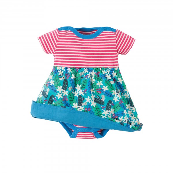 Frugi Bodydress Daisy Chipmunks