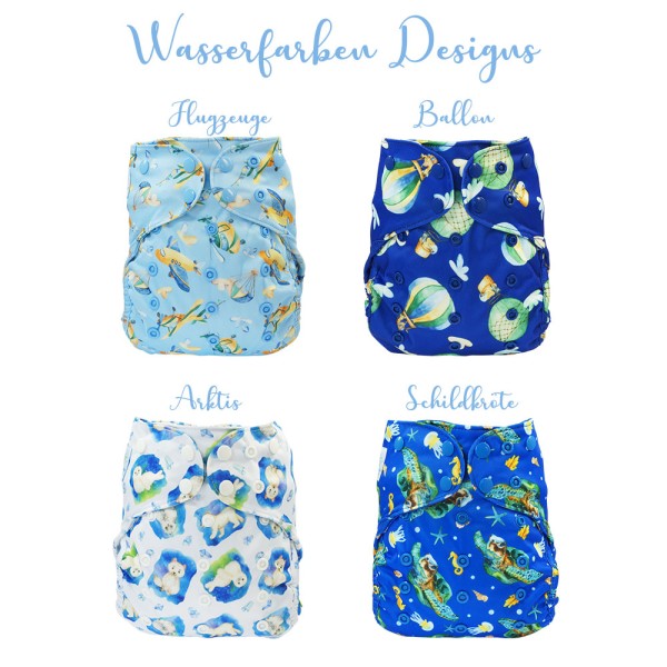 Blümchen Überhose Druckies Wasserfarben Edition
