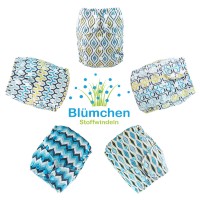 Blümchen Taschenwindeln Geometrische Designs Druckies Blümchen Taschenwindeln Geometrische Designs Druckies
