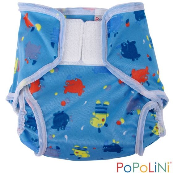 Popowrap HIPPO Gr L,XL Überhose f.Stoffwindeln Windelüberhose Popolini Neu S,M 