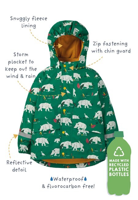 Frugi Regenjacke (gefüttert) Rhino Ramble Jacken Westen