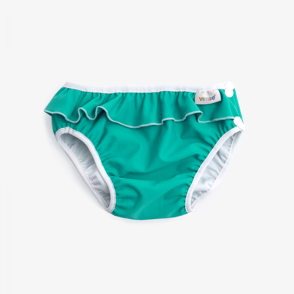 Imse Vimse Schwimmwindel Crayon Green Frill