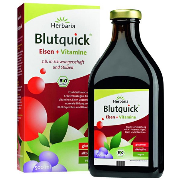 Herbaria Blutquick 500ml MHD 02/25