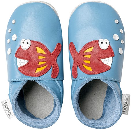 BOBUX SoftSole - Fisch blau limited Edition Gr. 4XL (28-29)