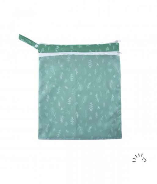 Popolini Wetbag Green Leaves
