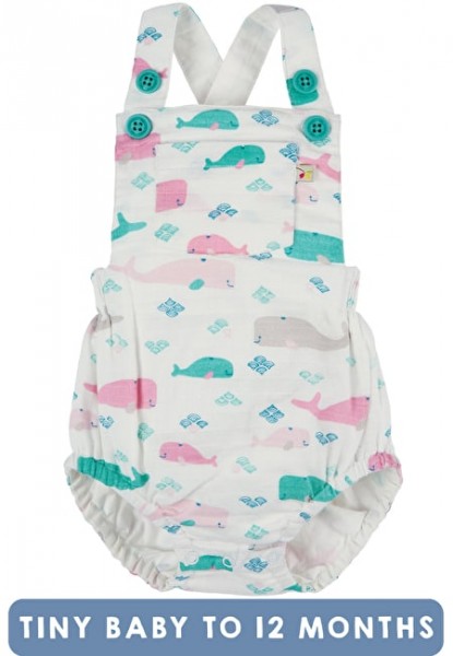 Frugi Dungaree "Little Whale"