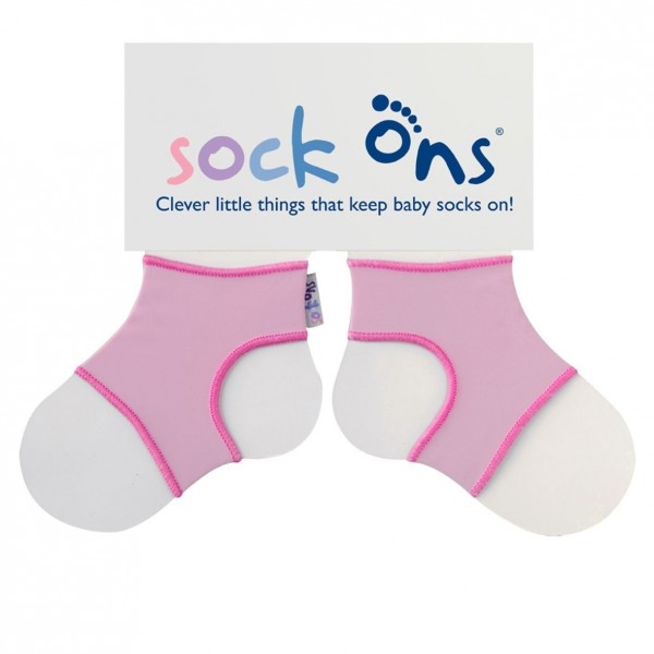 Sock Ons Sockenhalter Baby Pink