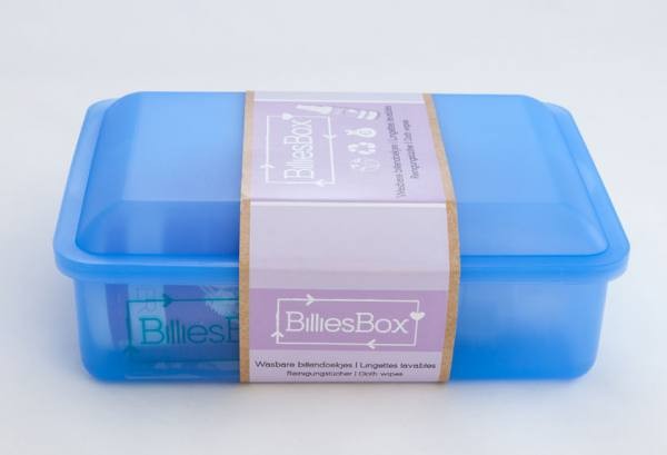 Billies BOX Reinigungstücher-Set blau