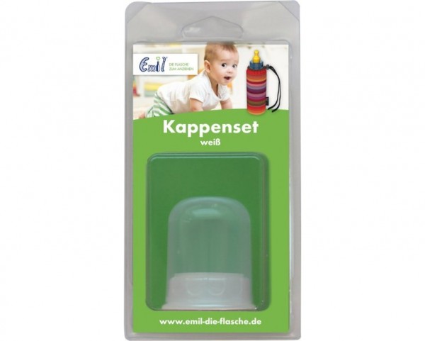 Emil Baby-Kappenset weiss