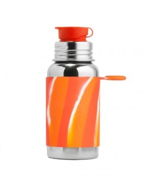 Purakiki Sportflasche 500ml orange swirl