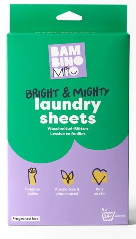 Bambino Mio Bright & Mighty Waschblätter (48 Stk.)